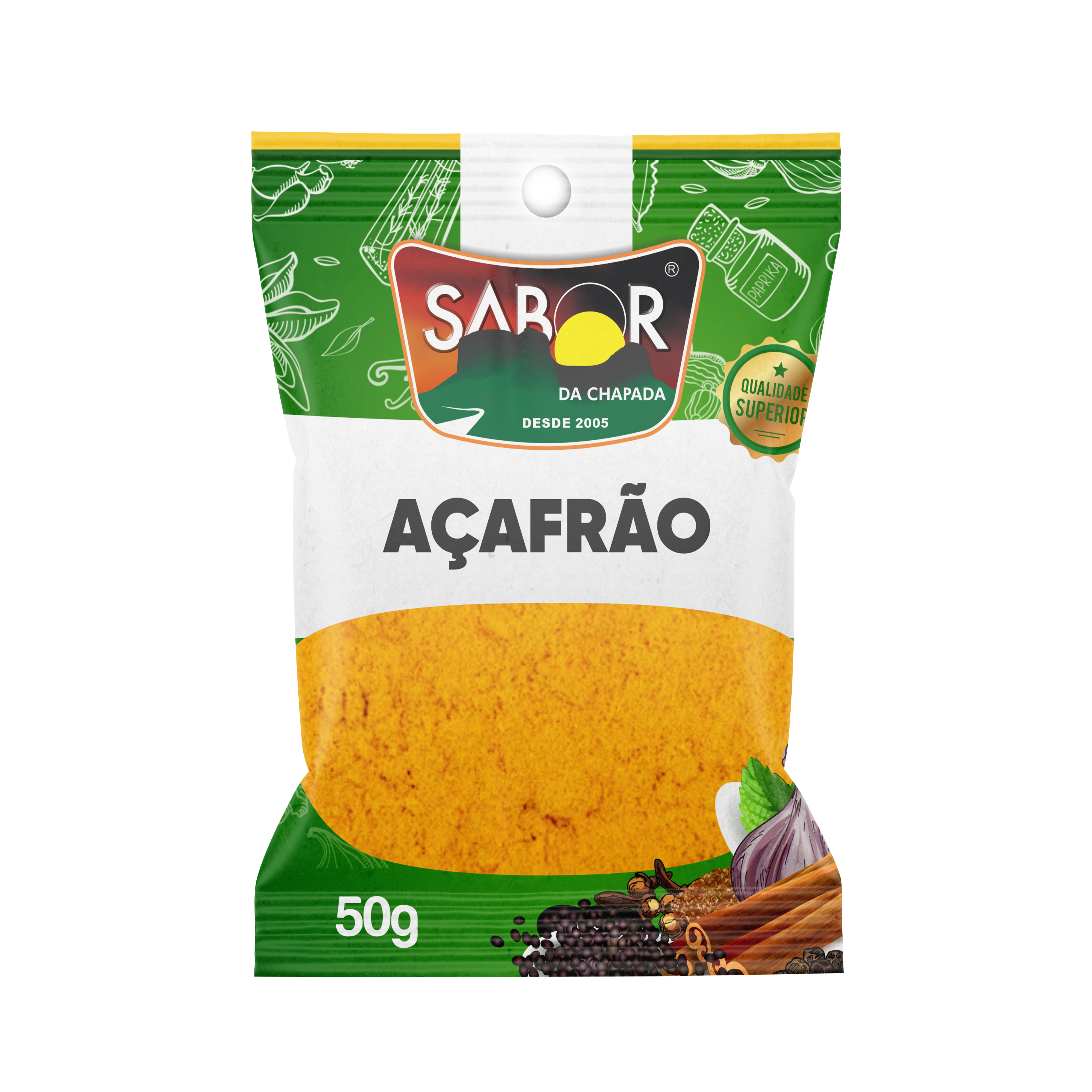 AÇAFRÃO 50 G 