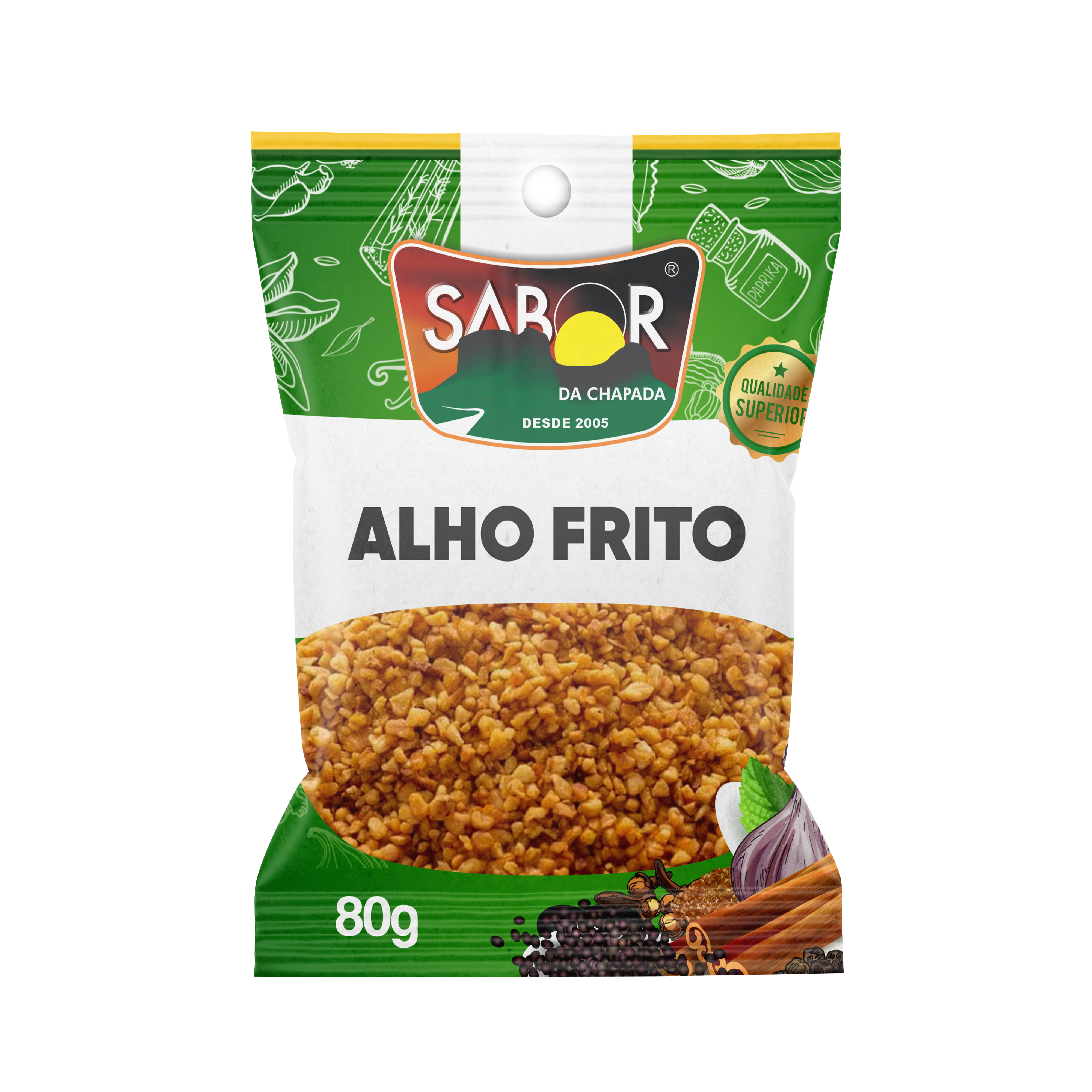 ALHO FRITO 80 G 