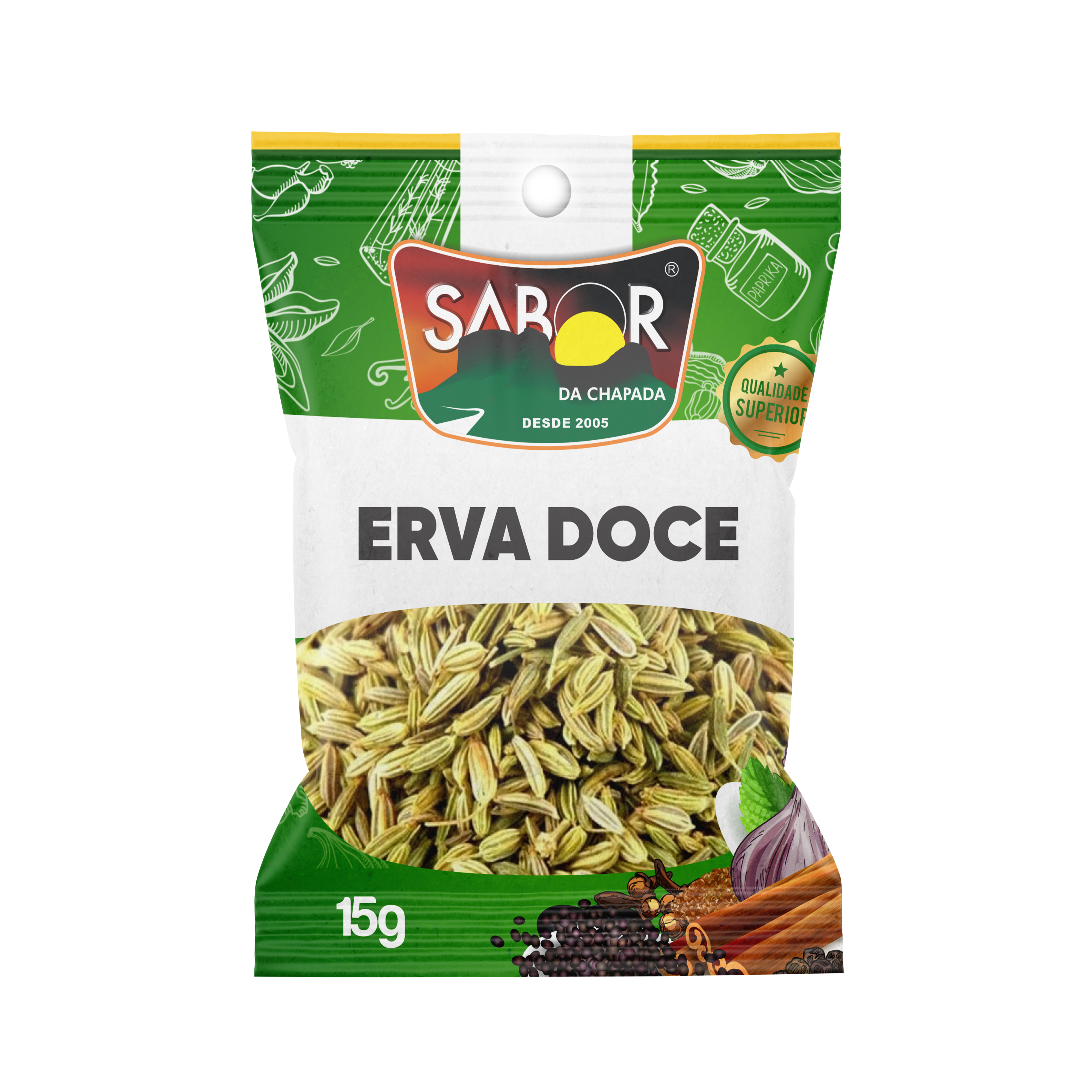 ERVA DOCE 15 G 