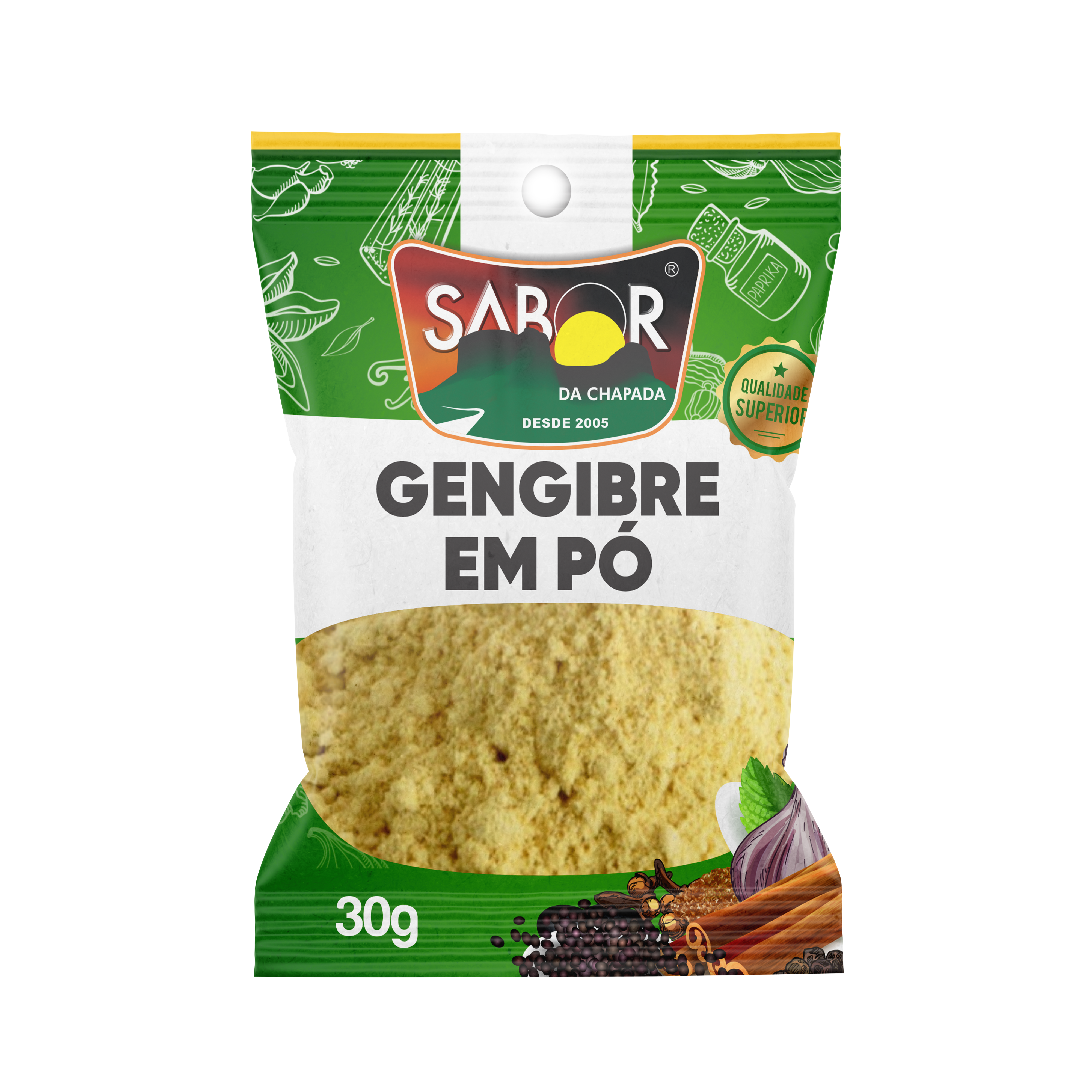 GENGIBRE EM PÓ 30 G 