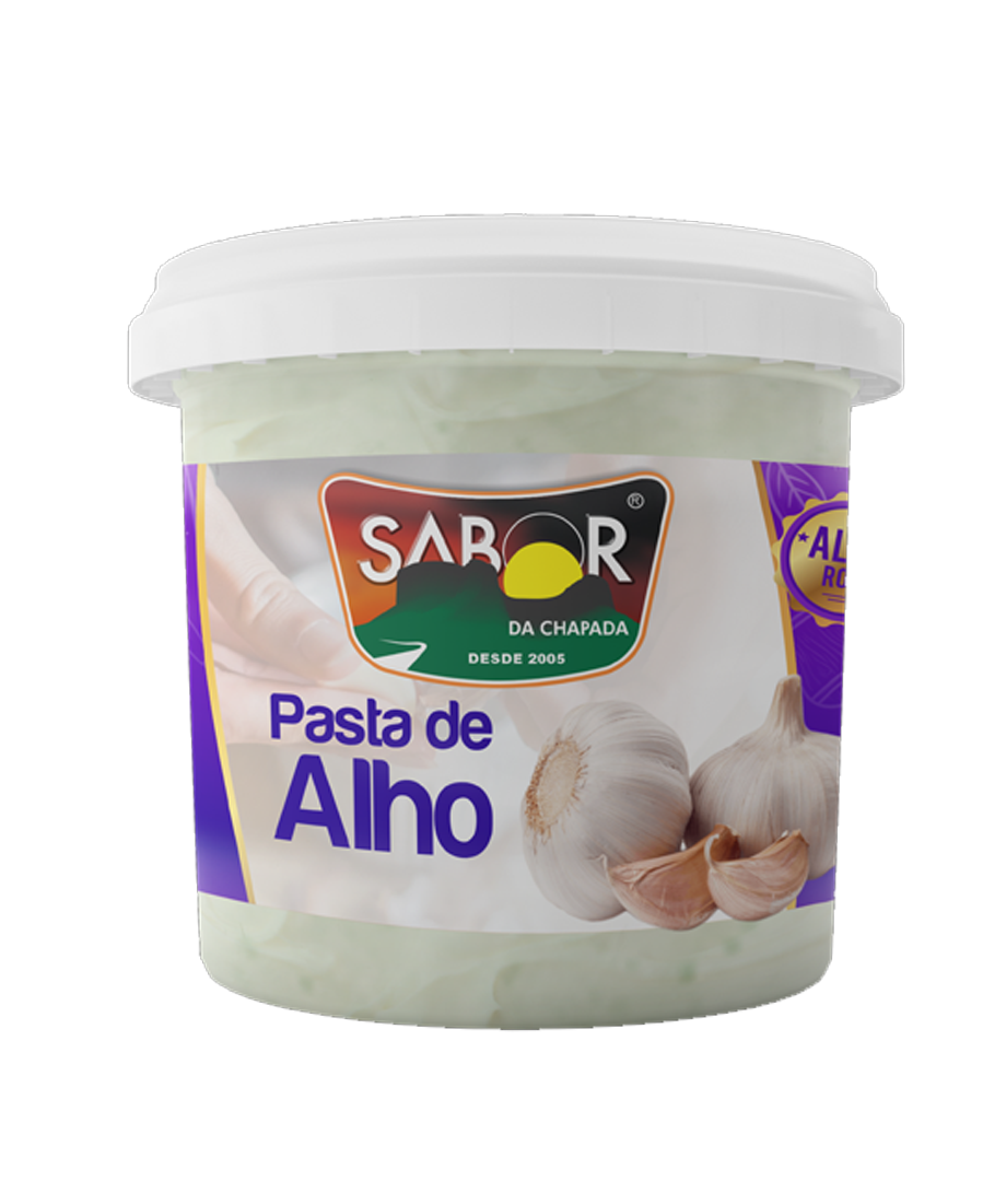 PASTA DE ALHO COM SAL 450 G 