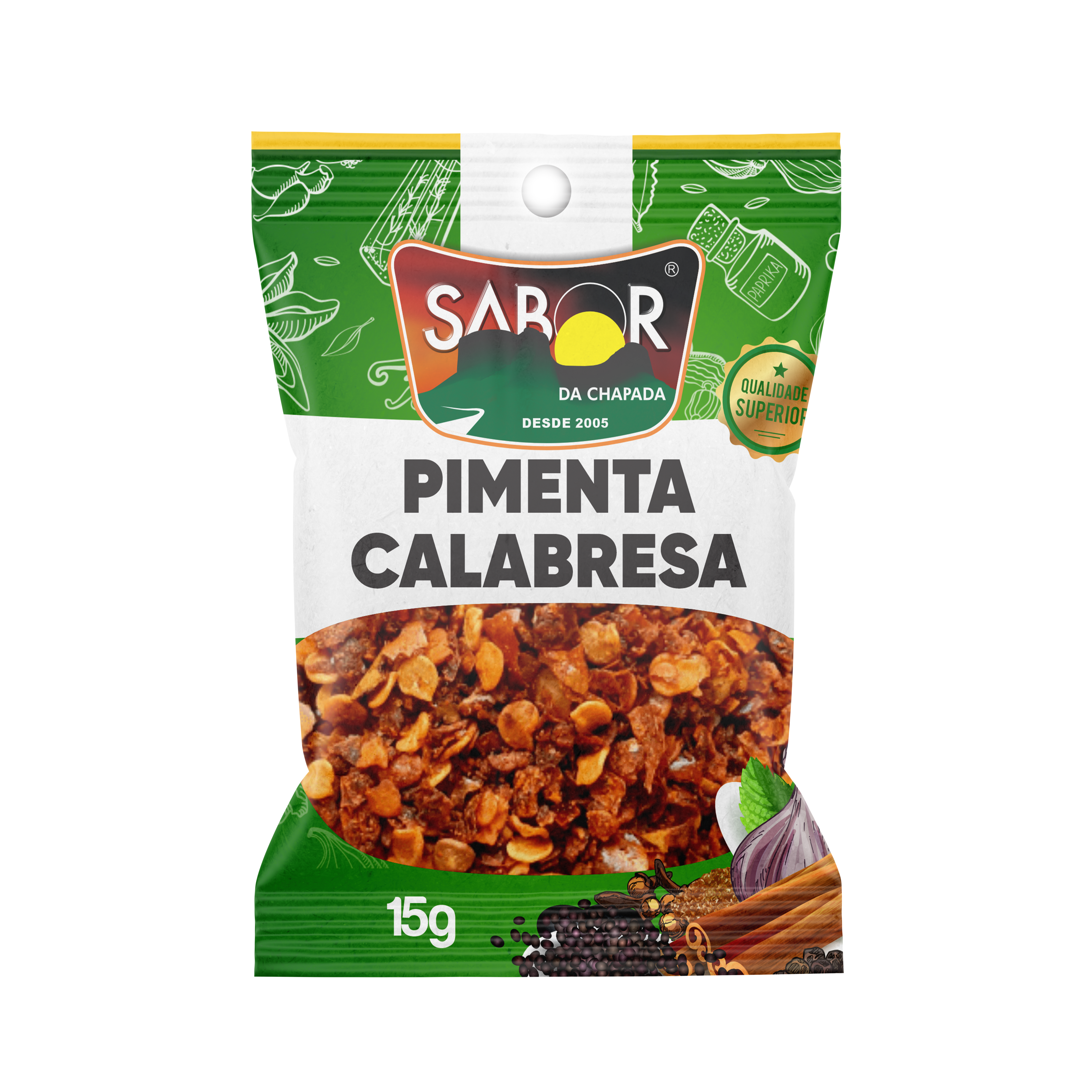 PIMENTA CALABRESA 15 G 