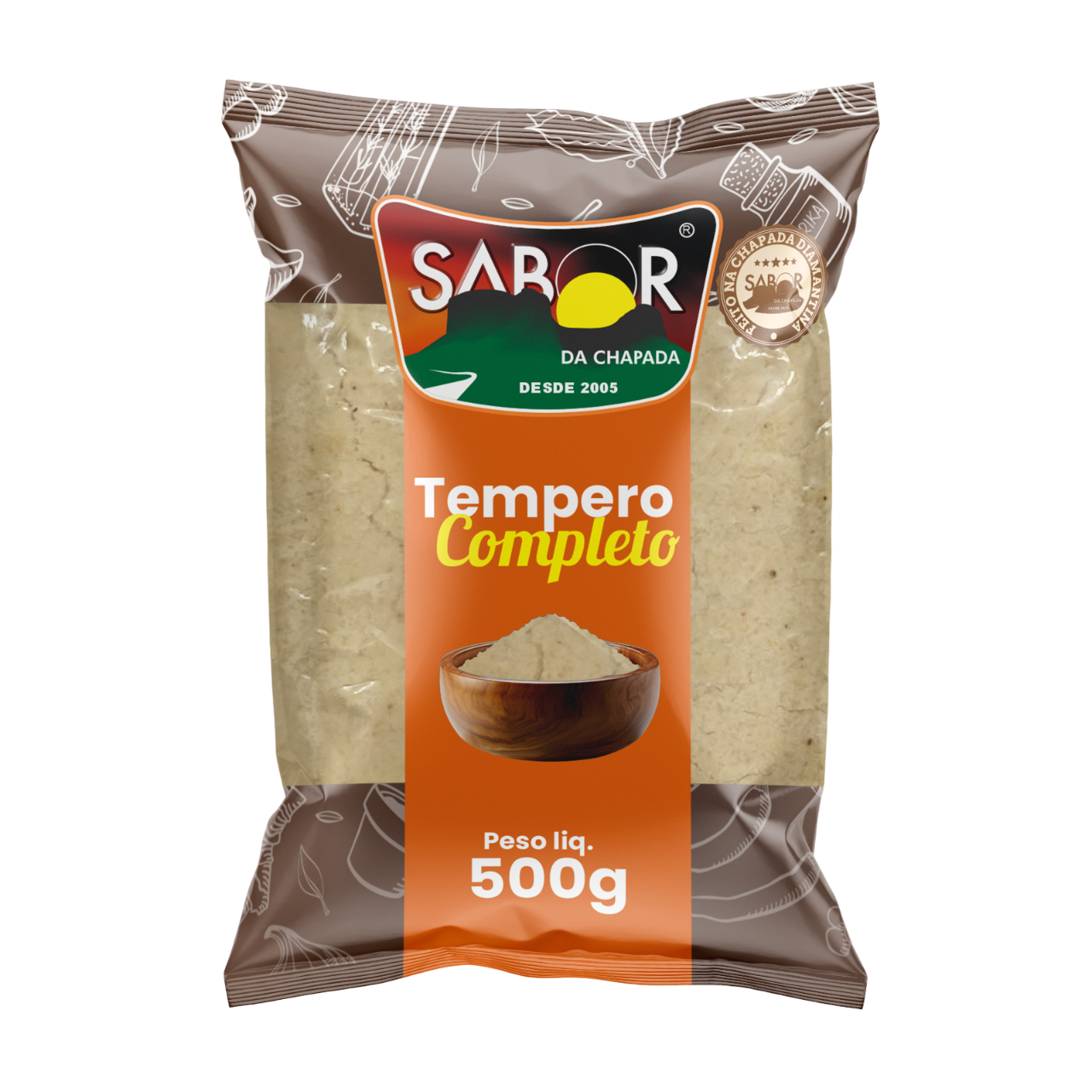 TEMPERO COMPLETO 500 G (SACO) 